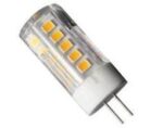 Λάμπα LED G4 12V 2.5W Ψυχρό Λευκό 6500K 230lm 270° LED ON 02.001.1240