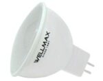 Wellmax Λάμπα LED MR16 12V 5W Θερμό Λευκό 3000K 400lm 120°