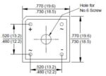 Γέφυρα Ανόρθωσης Τετράγωνη 8Α 400V KBPC804 - Image 2