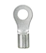 Ακροδέκτης Δακτυλίου Φ10.5mm για Καλώδιο έως 6mm² Επικασσιτερωμένος Χαλκός RNB14-10