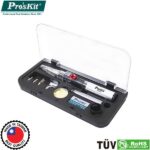ProsKit GS-23K SET Κολλητήρι Αερίου με Μύτη 2.4mm Ρυθμιζόμενο έως 500°C με Φλόγα έως 1300°C 15ml με Ανάφλεξη & 7 Αξεσουάρ