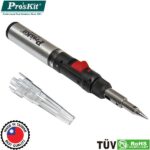 ProsKit GS-23K SET Κολλητήρι Αερίου με Μύτη 2.4mm Ρυθμιζόμενο έως 500°C με Φλόγα έως 1300°C 15ml με Ανάφλεξη & 7 Αξεσουάρ - Image 2