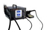ATTEN AT8502D Σταθμός Κόλλησης Ψηφιακός ESD Safe με Κολλητήρι 50W 200÷480°C και Θερμό Αέρα 550W 100÷500°C