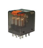 Ρελέ Ηλεκτρομαγνητικό 110VAC 10A 3 Επαφών N.O+N.C 11 Pin για Βάση Schrack PT370615