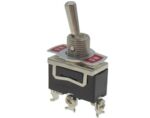 Διακόπτης Μοχλού Toggle ON-ON 3 Pin SPDT, 15A/250VAC, Φ12mm T-1326