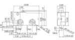 Microswitch Snap Action με Έλασμα 16.7mm, SPDT 5A/125VAC για PCB SM-05S-01P0-Z - Image 2