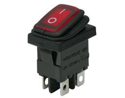121635990-o1.jpg Διακόπτης Rocker IP65 OFF-ON 4 Pin DPST, Φωτιζόμενος Κόκκινος 10A/250VAC, για Άνοιγμα 19.2x13mm Honyone WR6210 01.086.0126 - Image 1