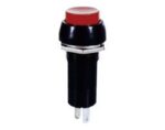Πιεζοδιακόπτης OFF-ΟΝ 2 Pin SPST, Φ12mm Κόκκινος Ultimax PB305A