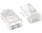 Βύσμα RJ45 8P8C Cat.5e Διαμπερές Πρεσαριστό Καλωδίου ECT121102