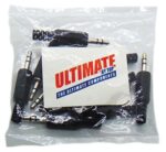 Βύσμα 3.5mm Stereo Αρσενικό Πλαστικό Καλωδίου Μαύρο Ultimate D006 - Image 2