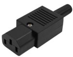 Βύσμα Ρεύματος 3 Pin C13 Θηλυκό Καλωδίου 220VAC 10A Ultimax AC-7010B
