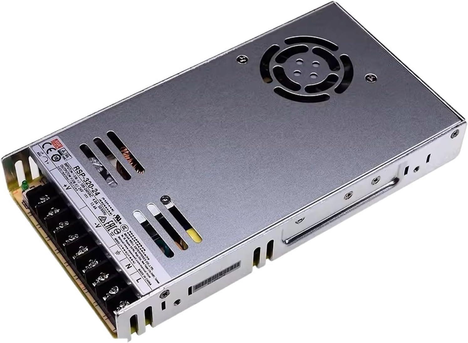 121648830-o1.jpg Τροφοδοτικό Switching 24VDC 13.4A 320W με Διόρθωση Συντελεστή (PFC) Mean Well RSP-320-24 - Image 1