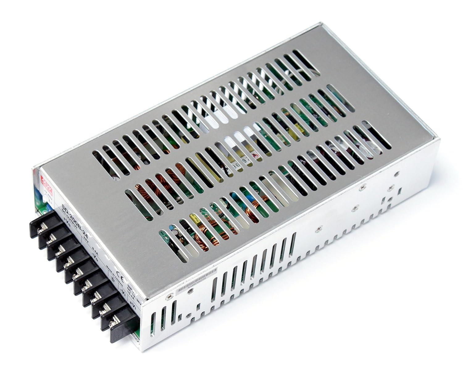 121650210-o1.jpg DC/DC Σταθεροποιητής In: 19÷36VDC Out: 24VDC 8.4A 200W 215x115x50mm Mean Well SD-200B-24 - Image 1