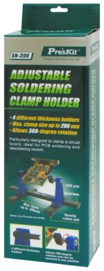 Ρυθμιζόμενη Βάση Στήριξης & Επισκευής Πλακετών 360° ProsKit SN-390 - Image 3