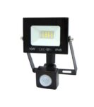 LED On QY-2601 Προβολέας LED 10W με Ανιχνευτή Κίνησης 800lm IP45 Ψυχρό Λευκό 6500K Μαύρος 02.001.1277