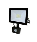 LED On QY-2603 Προβολέας LED 30W με Ανιχνευτή Κίνησης 2400lm IP45 Ψυχρό Λευκό 6500K Μαύρος 02.001.1279