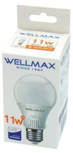 Λάμπα LED A60 E27 11W Θερμό Λευκό 3000K 1055lm 230° Wellmax 02.001.1289 - Image 2