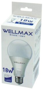 Λάμπα LED A80 E27 18W Ψυχρό Λευκό 6500K 1620lm 230° Wellmax 02.001.1298 - Image 2