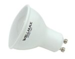 Λάμπα LED GU10 7W Θερμό Λευκό 3000K 630lm 120° Wellmax