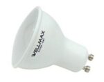 Λάμπα LED GU10 7W Ψυχρό Λευκό 6500K 630lm 120° Wellmax