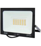 LED On QY-2502 Προβολέας LED 20W 1600lm IP65 Φυσικό Λευκό 4000K Μαύρος 02.001.1312