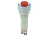 Ενδεικτική Λυχνία Neon Κόκκινη Φ10mm 24VAC/DC IP40 με Ακροδέκτες Κόλλησης XH024/24/R
