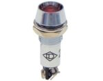Ενδεικτική Λυχνία LED Κόκκινη Φ8mm 230VAC/DC με Faston AD22C-8T
