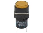 Ενδεικτική Λυχνία LED Φ16mm 24VAC/DC IP40 με Faston Κίτρινη Xindali XDL16-AXD-Υ