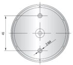 Φάρος Xenon 230VAC Πορτοκαλί Strobe Εφέ IP65 Φ74.5x52mm AuerSignal XB2 - Image 3