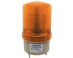 Φάρος LED 230VAC Πορτοκαλί Flashing Εφέ με Ενσωματωμένο Buzzer 110dB Φ85x160mm CNTD C-1101