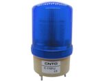 Φάρος LED 24VDC Μπλε Flashing Εφέ με Ενσωματωμένο Buzzer 110dB Φ85x160mm CNTD C-1101