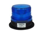 Φάρος LED 12/24VDC Μπλε Strobe Εφέ Φ96x127mm CNTD C-5095