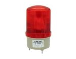 Φάρος LED 12/24VDC & 230VAC Κόκκινος με Επιλογή Περιστρεφόμενου, Flashing ή Σταθερά Αναμμένου Εφέ Φ85x155mm CNTD C-1101