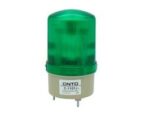 Φάρος LED 24VDC & 230VAC Πράσινος με Ενσωματωμένο Buzzer & Επιλογή Περιστρεφόμενου, Flashing ή Σταθερά Αναμμένου Εφέ Φ85x155mm CNTD C-1101J