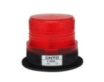 Φάρος LED 230VAC Κόκκινος Strobe Εφέ Φ96x127mm CNTD C-5095