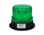 Φάρος LED 230VAC Πράσινος Strobe Εφέ Φ96x127mm CNTD C-5095