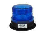 Φάρος LED 230VAC Μπλε Strobe Εφέ Φ96x127mm CNTD C-5095
