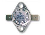Θερμικός Διακόπτης Επαφής N.C. 150°C 10A 250VAC Φ15.8