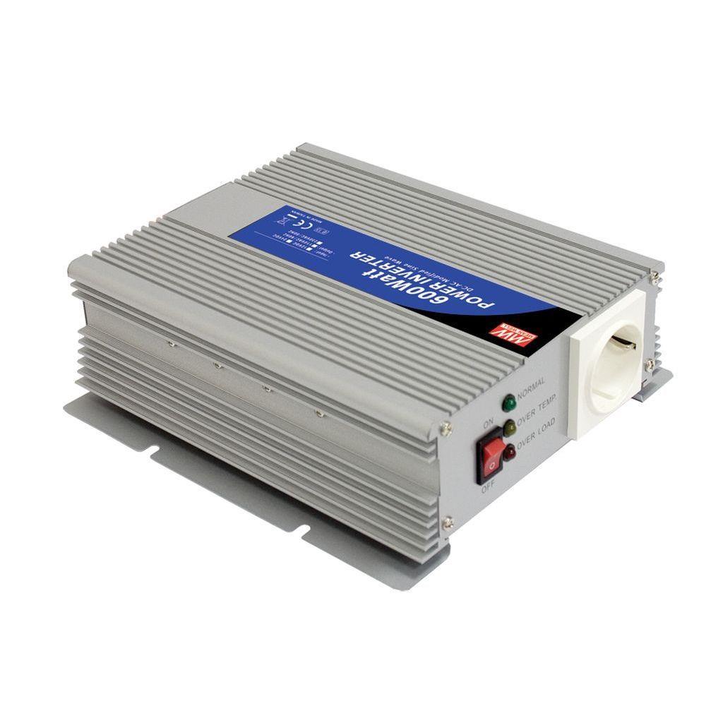 121704930-o1.jpg Mean Well Inverter Τροποποιημένου Ημιτόνου 12VDC σε 230VAC 600W A301-600-F3 - Image 1