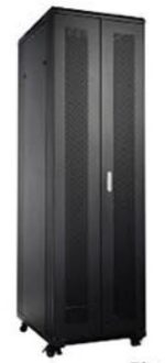 Επιδαπέδιο Rack 19" 47U Π60xΒ80xY227.7cm με Διάτρητη Μπροστινή & Πίσω Πόρτα Safewell SNB6847IK 04.022.0284 - Image 2