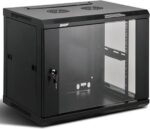 Επιτοίχιο Rack 19" 9U Π60xΒ55xY50cm 2 Τμημάτων Συναρμολογημένο Ship SB6509