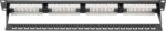 Patch Panel 24 Ports Cat.6 UTP 1U για Rack 19" με Τερματισμό Krone & Οδηγό Καλωδίων Safewell 04.024.0070 - Image 2