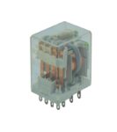 Ρελέ Ηλεκτρομαγνητικό 48VDC 6A 4 Επαφών N.C+N.O 14 Pin για Βάση Relpol R4