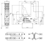 Βάση Ράγας για Ρελέ Mini 8 Pin CSR-S50F3 - Image 2