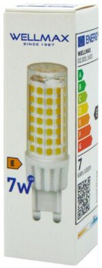 Λάμπα LED G9 230V 7W Φυσικό Λευκό 4000K 800lm 320° Wellmax 02.001.1432 - Image 2