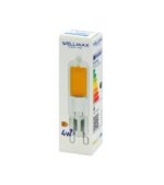 Λάμπα LED G9 230VAC 4W Ψυχρό Λευκό 6500K 500lm 320° Wellmax 02.001.1448 - Image 3