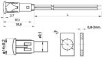 Ενδεικτική Λυχνία Neon Πράσινη Φ12mm 230VAC με Καλώδιο 25cm S64/G - Image 2