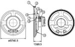 Μεγάφωνο Mini Φ57x13mm 4W 8Ω 86dB 450Hz ±20% EKS EKS5713 - Image 2