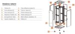Επιδαπέδιο Rack 19" 22U Π60xΒ60xY116.6cm με Γυάλινη Πόρτα DateUp MS2.6622 04.022.0326 - Image 5