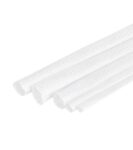 Σωλήνας Υψηλής Θερμοκρασίας Φ4mm 550°C 600V Υαλοβάμβακας Λευκός 1m SBW SB-TGS 03.013.0187